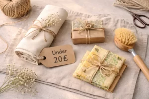 Eco cadeau ideeën onder 20 euro: herbruikbare waterfles, koffiebeker, boodschappentas en andere duurzame cadeaus